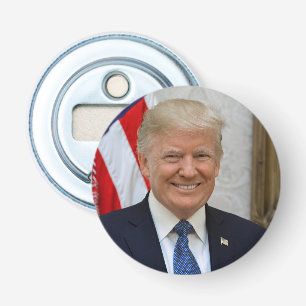 Donald Trump US President White House MAGA 2024  Bottle Opener