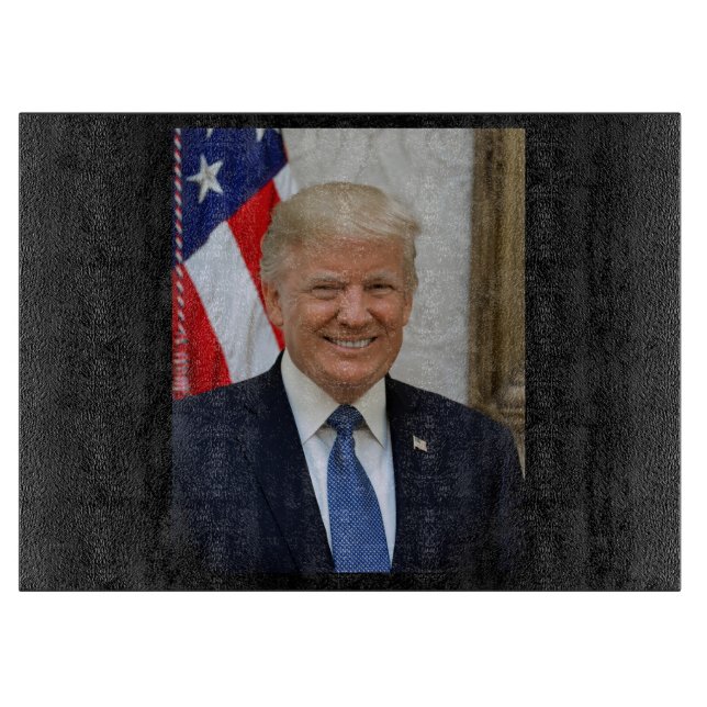 Donald Trump US President White House MAGA 2024  Cutting Board (Front)