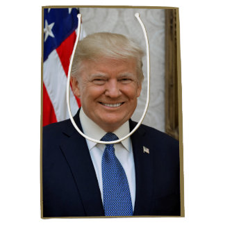Donald Trump US President White House MAGA 2024  Medium Gift Bag