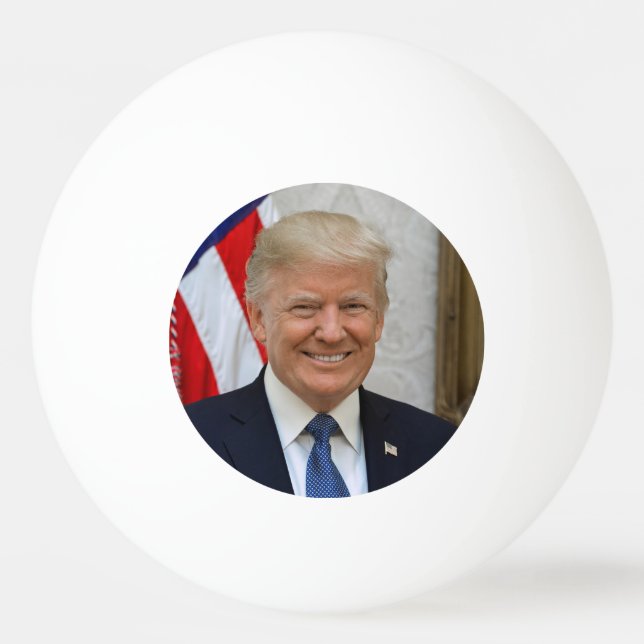 Donald Trump US President White House MAGA 2024  Ping Pong Ball (Front)