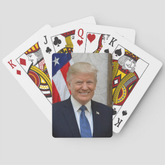 Donald Trump US President White House MAGA 2024  Playing Cards