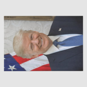 Donald Trump US President White House MAGA 2024  Tissue Paper