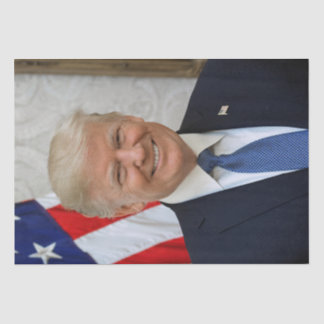 Donald Trump US President White House MAGA 2024  Tissue Paper