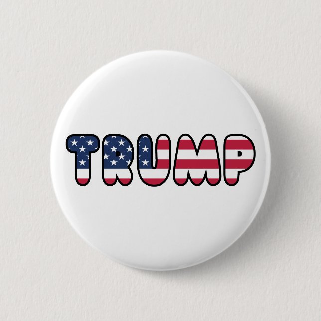 Donald Trump USA President Election 2016 2 Inch Round Button (Front)