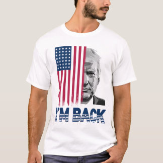 Donald Trump vintage I'm back election 2024 T-Shirt