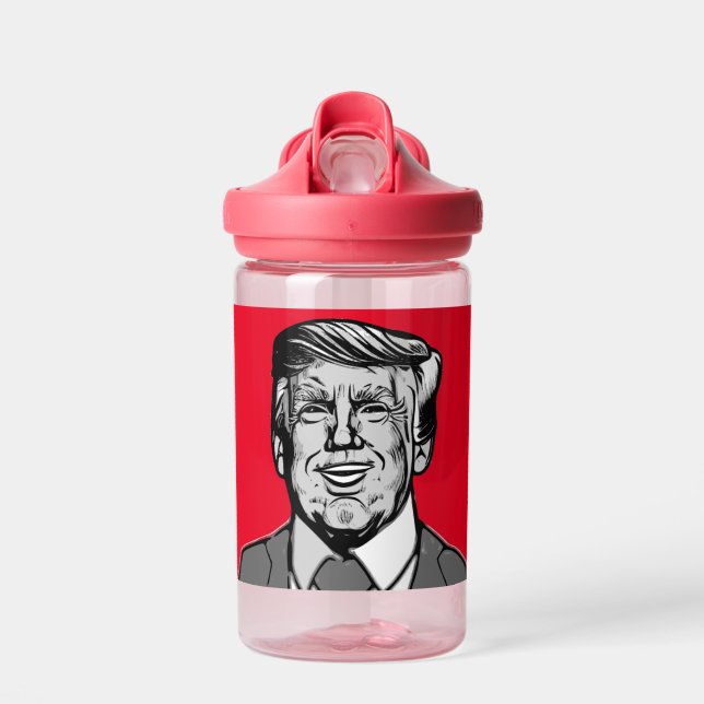 DONALD TRUMP  WATER BOTTLE (Front)