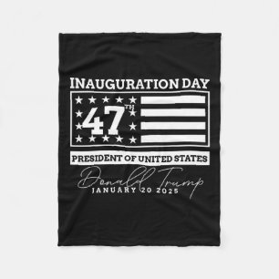 Donald Trump Won 2024 Election Inauguration Men Wo Fleece Blanket
