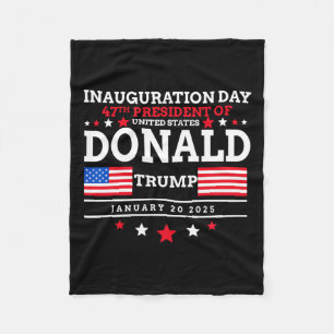 Donald Trump Won 2024 Election Inauguration Men Wo Fleece Blanket