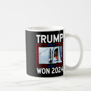Donald Trump Won 2024 Election Inauguration Trump  Coffee Mug