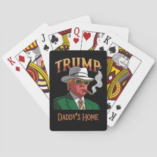 Donald Trump Won Election 2024 Inauguration MAGA Playing Cards