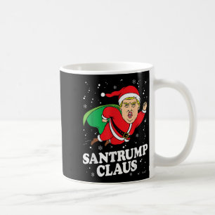 Donald Trump Xmas Funny Santa Hat Gift Shirt Coffee Mug