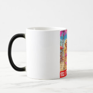DONALD TRUMP - YES, I’M A TRUMP GIRL MAGIC MUG
