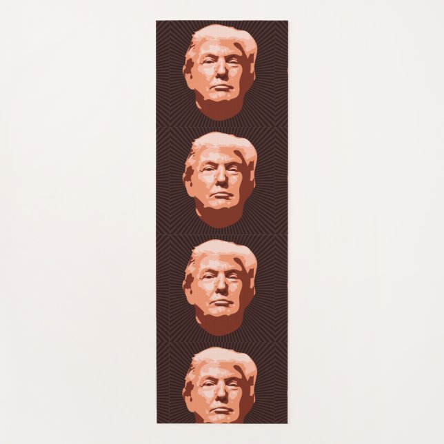 DONALD TRUMP YOGA MAT (Front)