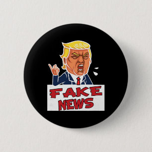 Donald Trump You Are Fake News  2 Inch Round Button