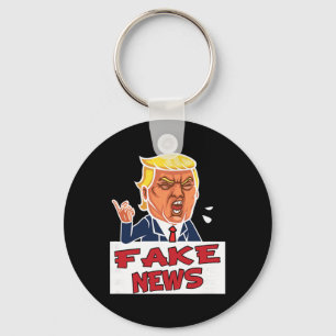 Donald Trump You Are Fake News Keychain