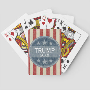Donald Trump  - You can change date to 2020 Playing Cards
