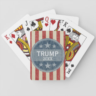 Donald Trump  - You can change date to 2020 Playing Cards