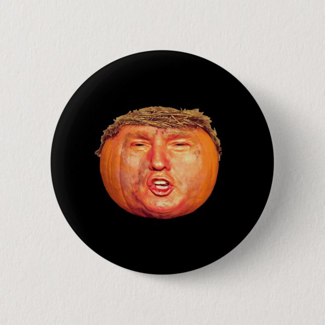 Donald Trumpkin Classic 2 Inch Round Button (Front)