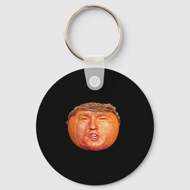 Donald Trumpkin Classic Keychain (Front)