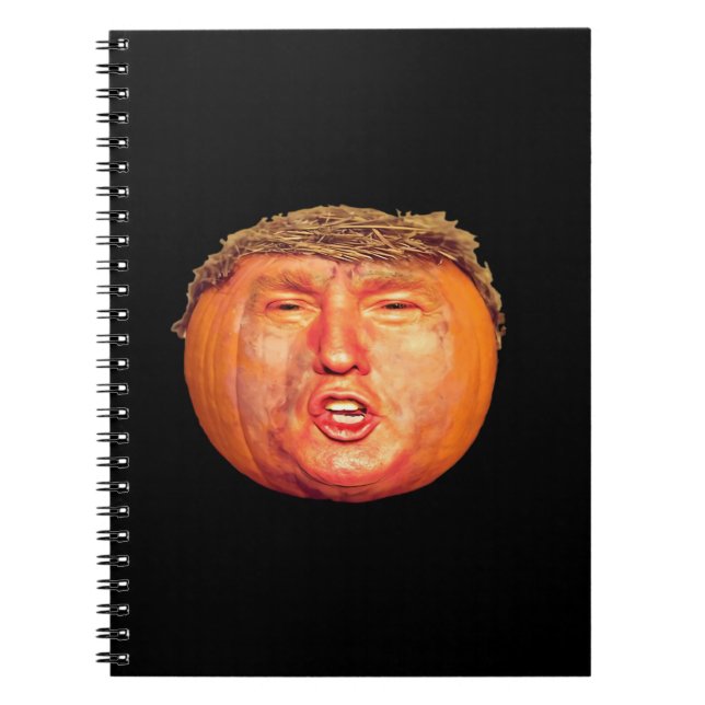 Donald Trumpkin Classic Notebook (Front)