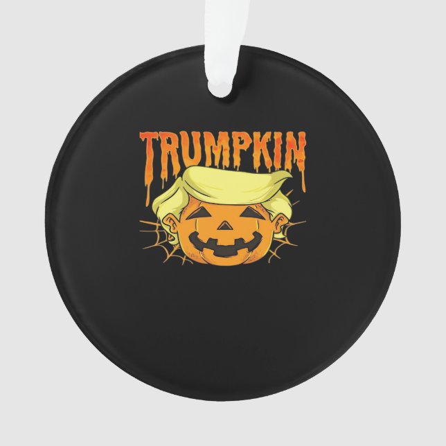 Donald Trumpkin Funny Parti Président Halloween Cl (devant)