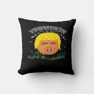 Donald Trumpkin Make Halloween Great Again Adult T Throw Pillow
