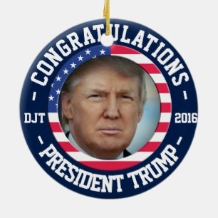 Donald Won the Election! Celebration Ornament