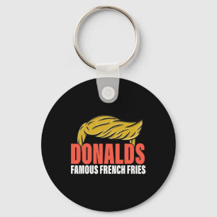 Donalds Famous French Fries Makes French Fries Gre Keychain