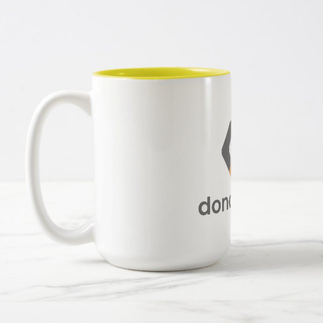 donate:code Mug (Left)