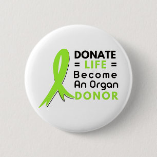 Donate Life 2 Inch Round Button