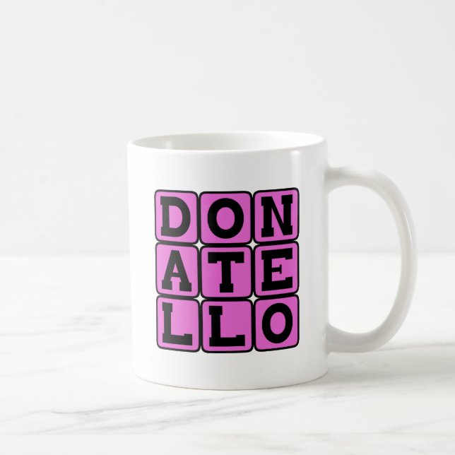 Donatello, Renaissance Artist Coffee Mug (Right)