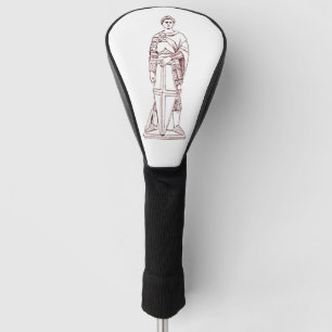 Donatello’s Saint George - Renaissance Sculpture Golf Head Cover