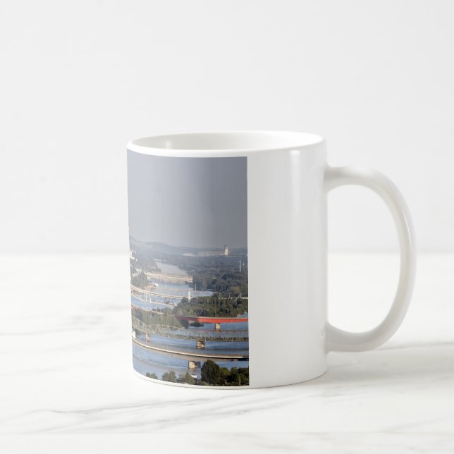 Donaucity, Vienna Austria Coffee Mug (Right)