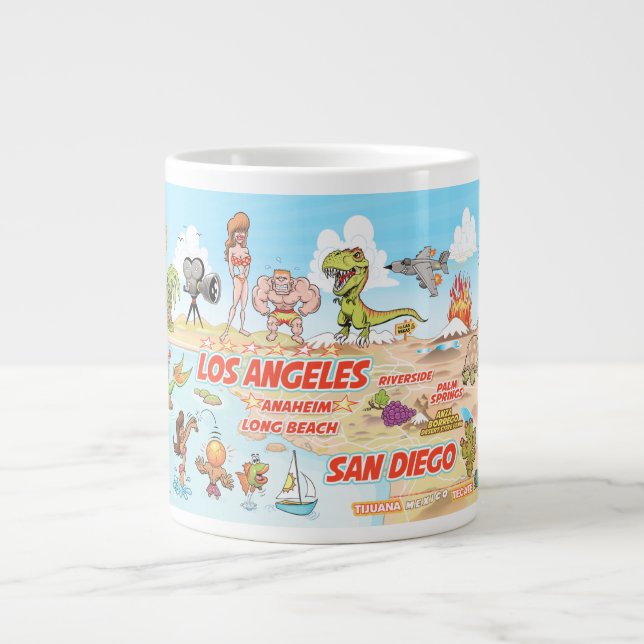 Donc Cal Giant Café Mug (Devant)