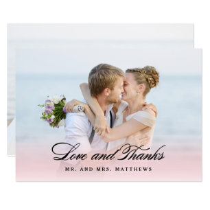 Donc en amour   Photo Merci Mariage