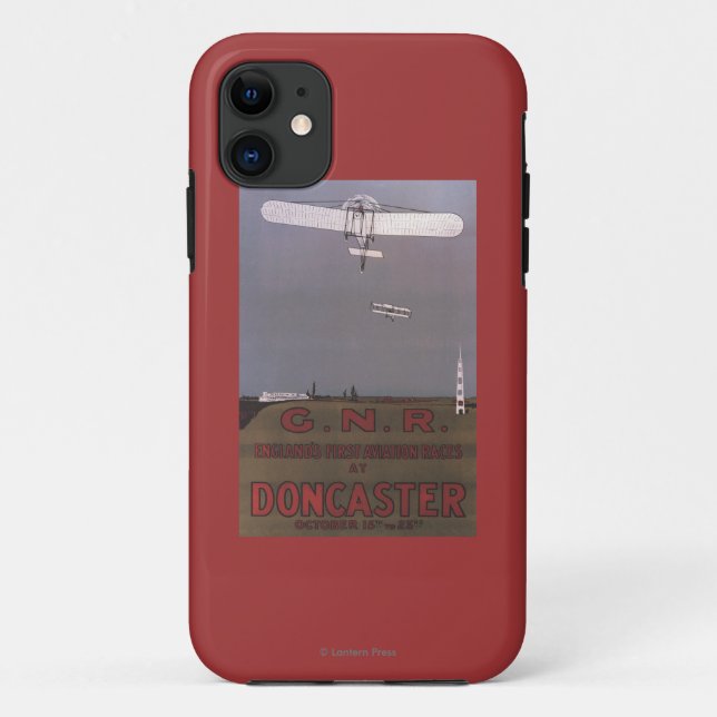 Doncaster, England - First Aviation Races Case-Mate iPhone Case (Back)