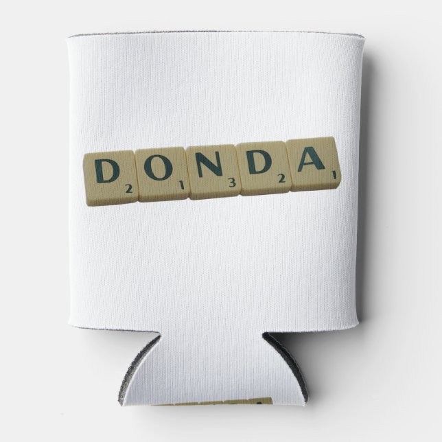Donda Letter Tiles Can Cooler (Front)