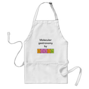 Dondre periodic table name apron