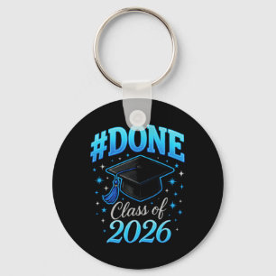 #done Cl Of 2026 - Senior Graduation Coquette Keychain