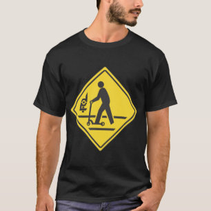Done In Extreme Scooter Sign T-Shirt (black)