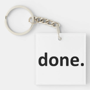 Done Keychain