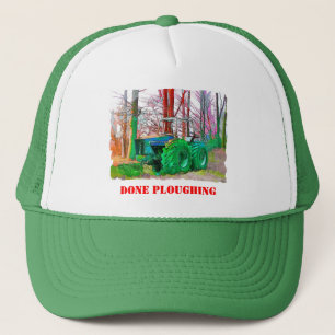 DONE PLOUGHING TRUCKER HAT