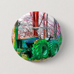 DONE PLOWING 2 INCH ROUND BUTTON