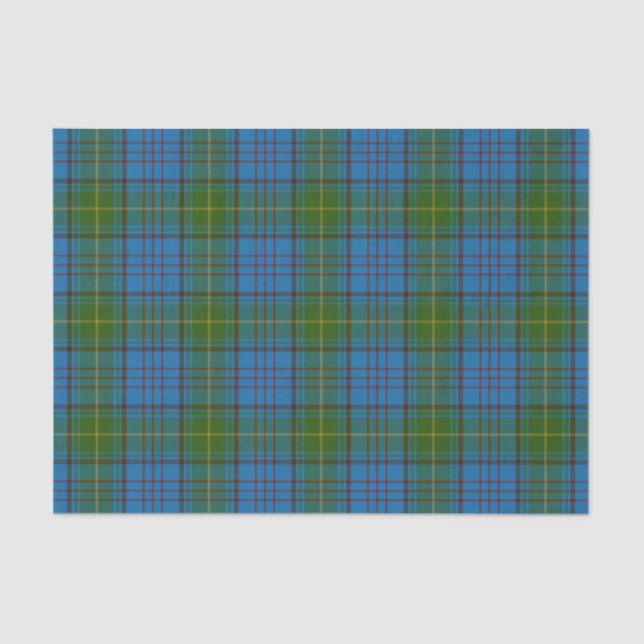 Donegal County Irish Tartan Tissue Paper (Front)
