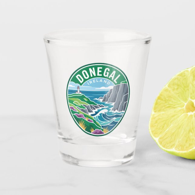 Donegal Ireland Shot Glass (Front)