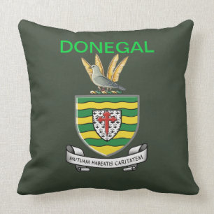Donegal Polo Shirt Throw Pillow