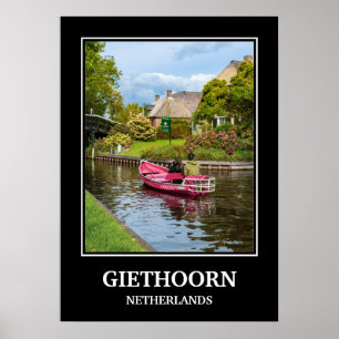 DONETHOORE LE PAYS-BAS TRAVEL POSTER