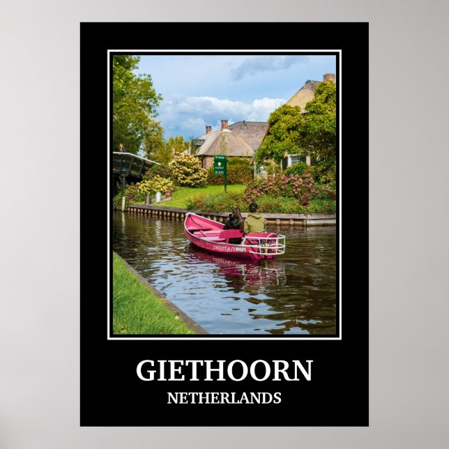DONETHOORE LE PAYS-BAS TRAVEL POSTER (Devant)