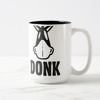 DONK - Black on White - Mug