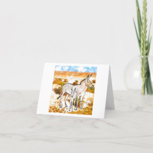 Donkey 🫏 And Colt Thank You Card